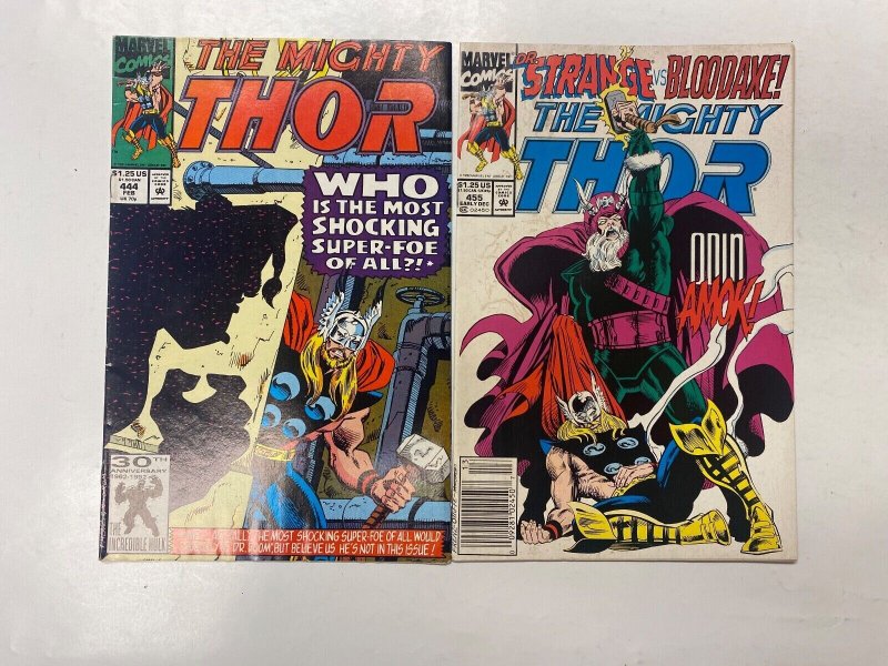 5 Thor MARVEL comic books #421 424 444 455 469 76 KM15