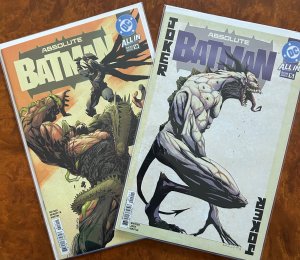 Absolute Batman #14 + # 15 NM LOT 2 issues