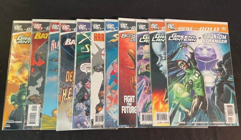 THE BRAVE AND THE BOLD #1, 2, 3, 11-30 VFNM Condition