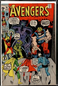 The Avengers #91 (1971) The Avengers