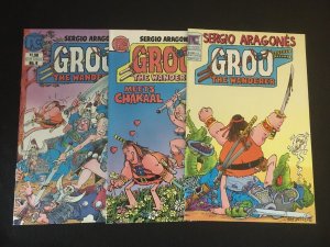 GROO THE WANDERER #6, 7, 8 VFNM Condition 