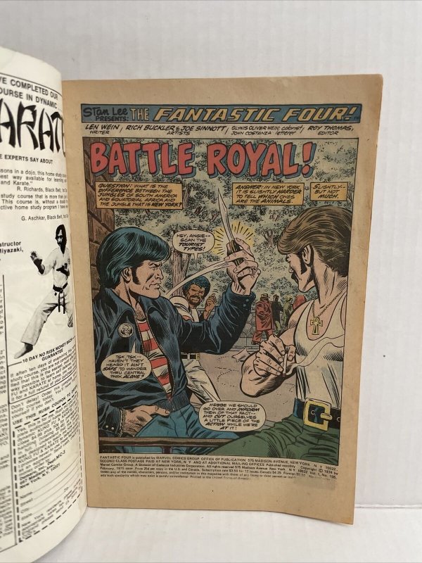 Fantastic Four #155 Silver Surfer App.