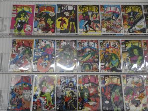 Sensational She-Hulk #'s 1-60 Complete Set!!! Avg VF/NM Condition!!!