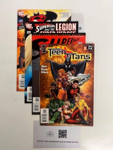 4 DC Comics Teen Titans # 1 + Superman # 6 31 + Supergirl #25 81 JS26