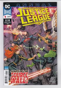 JUSTICE LEAGUE ANNUAL (2018 DC) #1 CVR A YANICK PAQUETTE