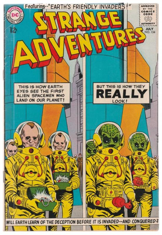 Strange Adventures #154 (Jul-63) VF High-Grade 