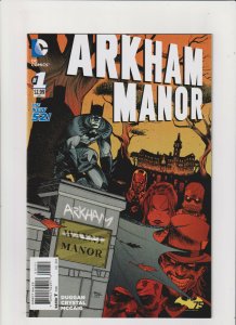 Arkham Manor #1 VF/NM 9.0 DC Comics Batman New 52