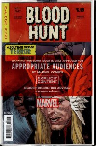 Blood Hunt #1 Red Band Variant Cover (2024)