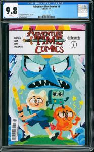 ADVENTURE TIME COMICS #1, CGC 9.8 NM/MT