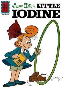 Little Iodine #55 FAIR ; Dell | low grade comic January 1962 Penultimate Issue D