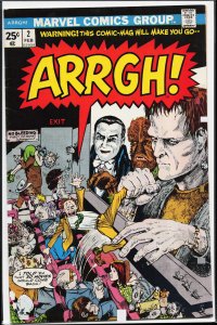Arrgh! #2 (1975) Frankenstein's Monster