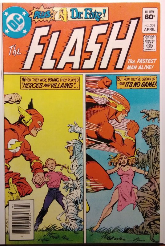 The Flash #308 Newsstand Edition (1982)