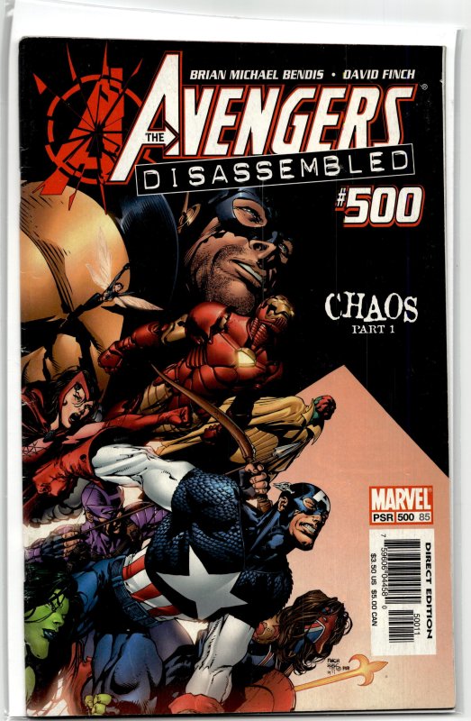 Avengers #500 (2004) The Avengers
