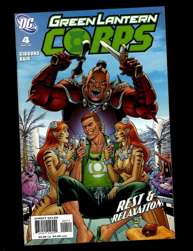 Lot of 12 Green Lantern Corps DC Comic Books #1 2 3 4 5 6 7 8 9 10 11 12 GK31