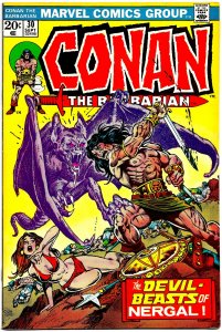 CONAN the BARBARIAN #30 & 31 (1973) 8.0 VF  Roy Thomas/John Buscema/Ernie Chan!
