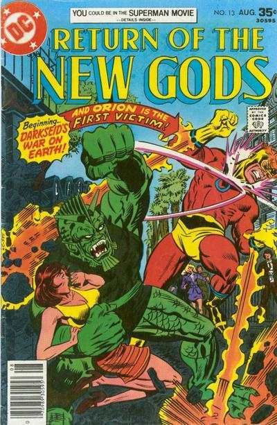 New Gods (1971 series)  #13, Fine+ (Stock photo)