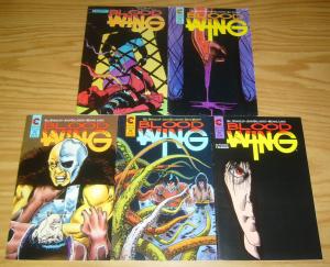 Blood Wing #1-5 FN/VF complete series - eternity comics - bill spangler 2 3 4