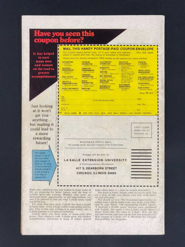 The Avengers #138 (1975) VG- The Stranger