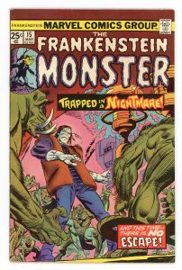 Frankenstein Monster #15 Doug Moench VF