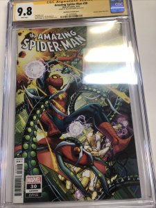 Amazing Spider-Man (2023) #30 (CGC 9.8 SS) Signed Nick Bradshaw • 1:25 •Census=1