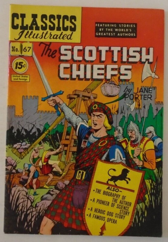 *Classics Illustrated #55, 57-58, 60, 63-64, 67 (7 Books) Guide= $85 