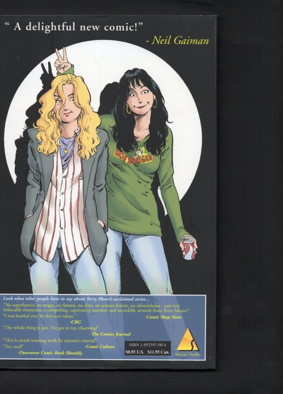 STRANGERS IN PARADISE Collected Vol 1 TPB 1995 VF SIGNED Terry Moore
