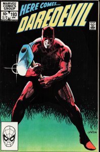 Daredevil #193 Direct Edition (1983) Daredevil