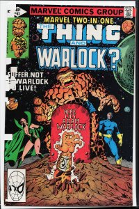 Marvel Two-in-One #63 (1980) Warlock