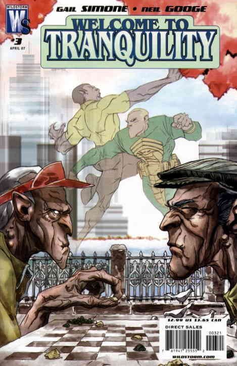 Welcome to Tranquility #3A FN ; WildStorm | 1:10 variant by Dustin Nguyen