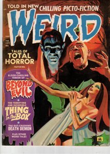 Weird #6.01 1972 Eerie Pub PRICE DROP! FN+ $28 Topless Damsel Attacked, Vampire!