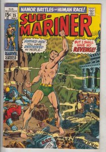 Sub-Mariner #25 (May-70) VF/NM High-Grade Sub-Mariner (Prince Namor)