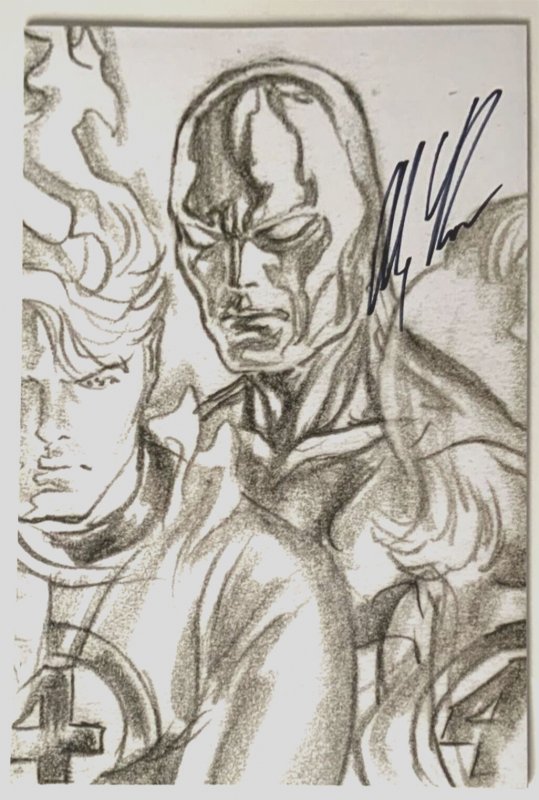 Fantastic Four Antithesis #2 Alex Ross Timeless Sketch Variant SIGNED W/COA NM.