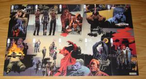 Walking Dead #115 VF/NM connecting covers set of (10) variants - robert kirkman