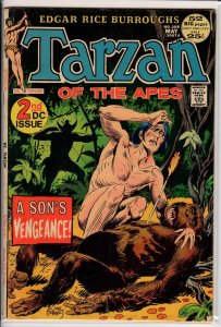 Edgar Rice Burroughs' Tarzan #208 (1972) 3.5 VG-