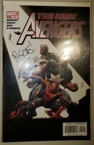 New Avengers, The #2 DF Signed Bendis & Miki # 19/50 Marvel Comics 2005 (NM)