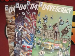 D4ve D4veocracy (IDW) #1-4 (1,2,3,4) Complete Set Ryan Ferrier Valentin Ramon 