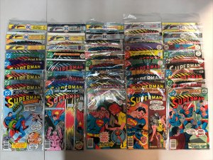 Superman Set (1975) #293-349 + 2 Specials Missing #345 (VF/NM) DC Comics