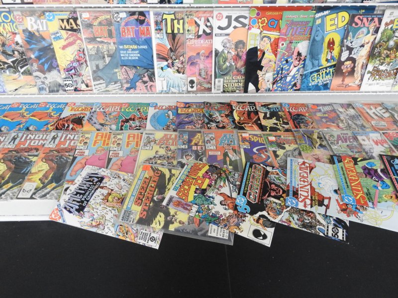 Huge Lot 160+ Comics W/ Batman, Fantastic Four, Crisis,+More! Avg VF- Condition!