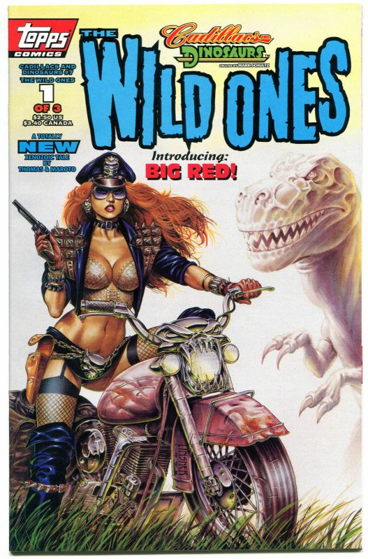 WILD ONES 1 NM- Cadillacs Dinosaurs Joseph Linsner 1994 more JML store