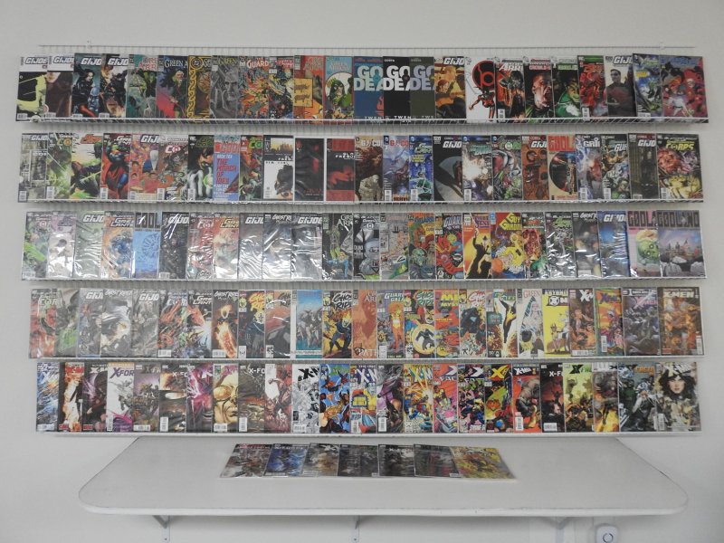 Huge Lot 120+ Comics W/ G. I. Joe, Green Lantern, X-Men, +More! Avg VF- Cond!