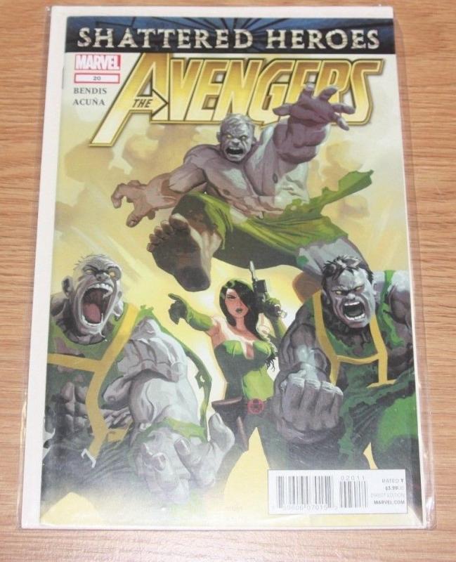 Avengers # 20 2012 MARVEL  hydra +SHATTERED HEROES HULK THOR HAMMER