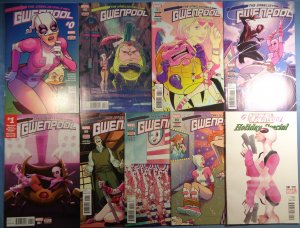 Unbelievable Gwenpool Lot #0 #3 #4 #5 #7 #9 #10 #12 Holiday Special #1