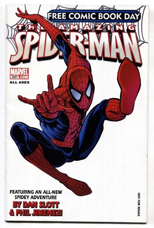 Free Comic Book Day Amazing-Spider-Man 2007-1st Jackpot, Mr. Negative, Overdrive