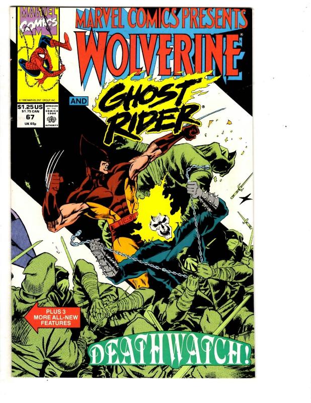 9 Marvel Comics Presents Comic Books # 62 64 65 66 67 68 69 70 71 Wolverine WM1