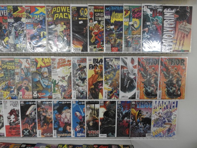 Huge Lot of 150+ Comics W/ Ghost Rider, Wolverine, Thor Avg. FN+ Condition!