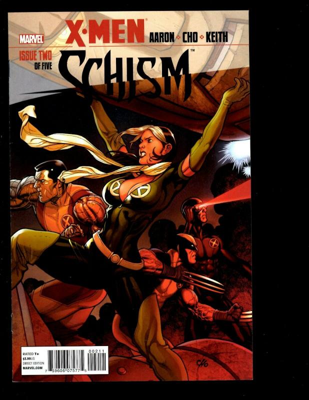 10 Marvel Comics Schism # 1 2 3 4 5 X-men Deadly Genesis # 1 2 3 4 6 RP2