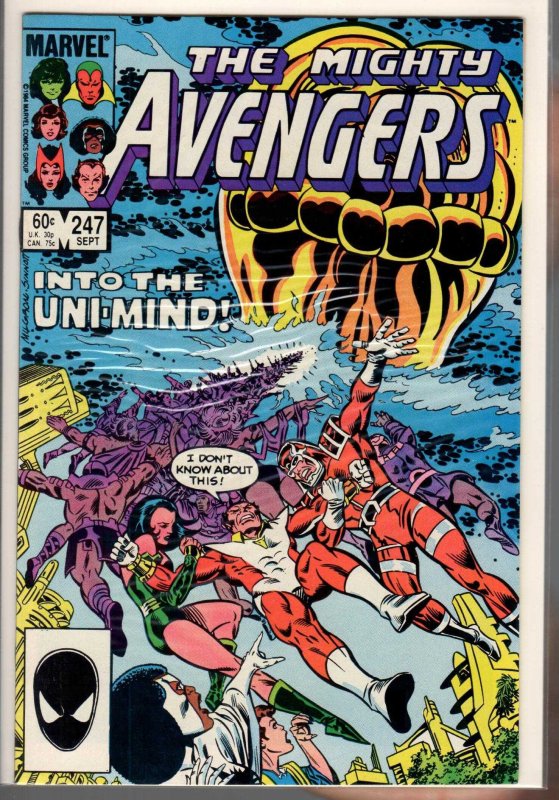 The Avengers #247 Direct Edition (1984) 8.5 VF+