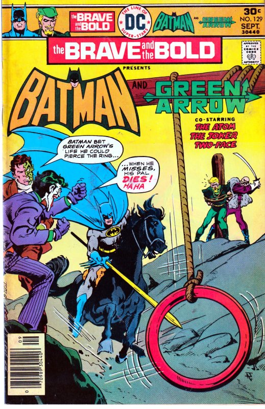 Brave and The Bold # 129  Will the Joker and Two Face become petty dictators ?