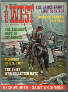 West 3/1969-Maverick-Kit Carson-James Gang=Frederic Ray-VG/FN