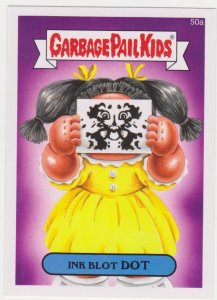 2015 Garbage Pail Kids #50a - Ink Blot Dot